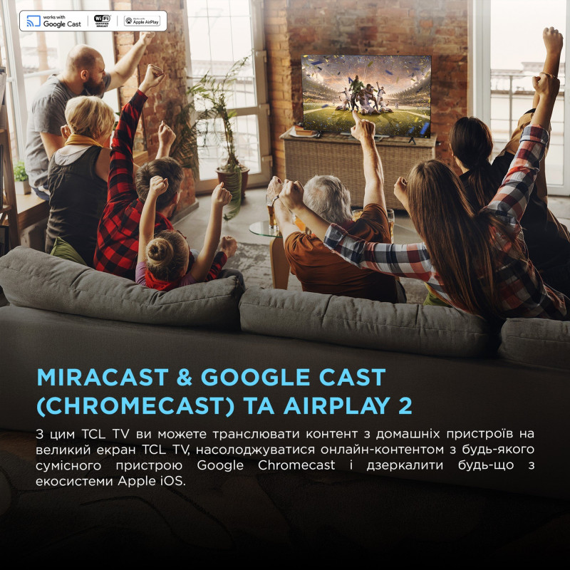 Телевізор TCL 50C7K