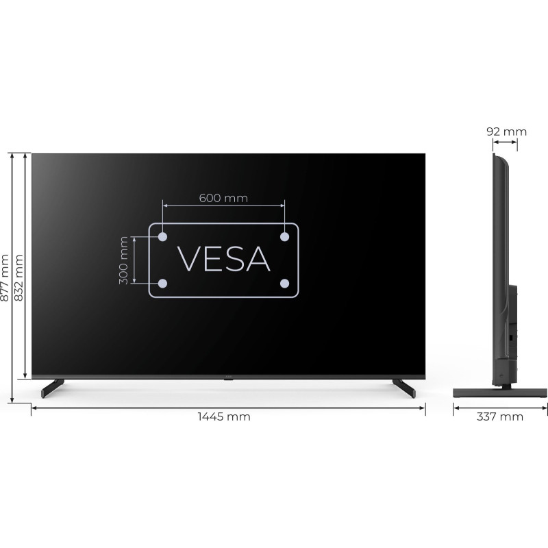 Телевізор KIVI 65U710QB