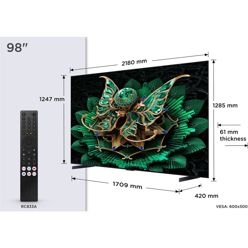 Телевізор TCL 98C7K