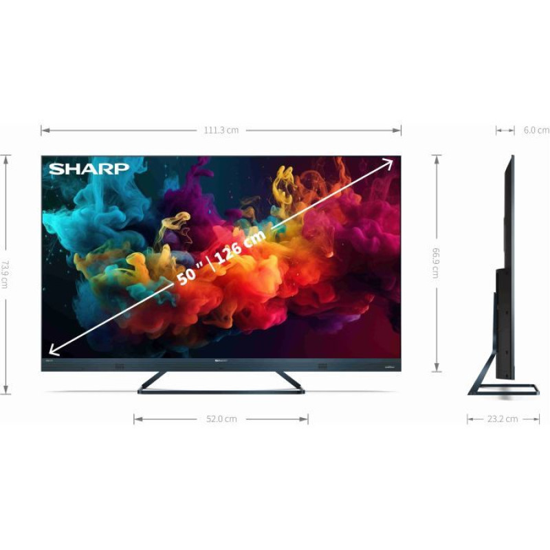 Телевізор Sharp 4T-C50FQ5EM2AG