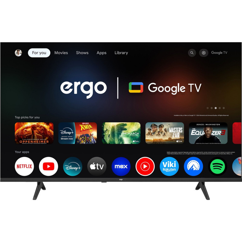 Телевізор ERGO 65JUQ7500
