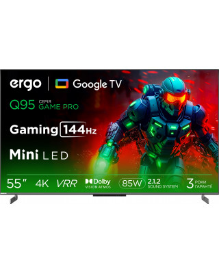 Телевізор ERGO 55MQ95 Game PRO