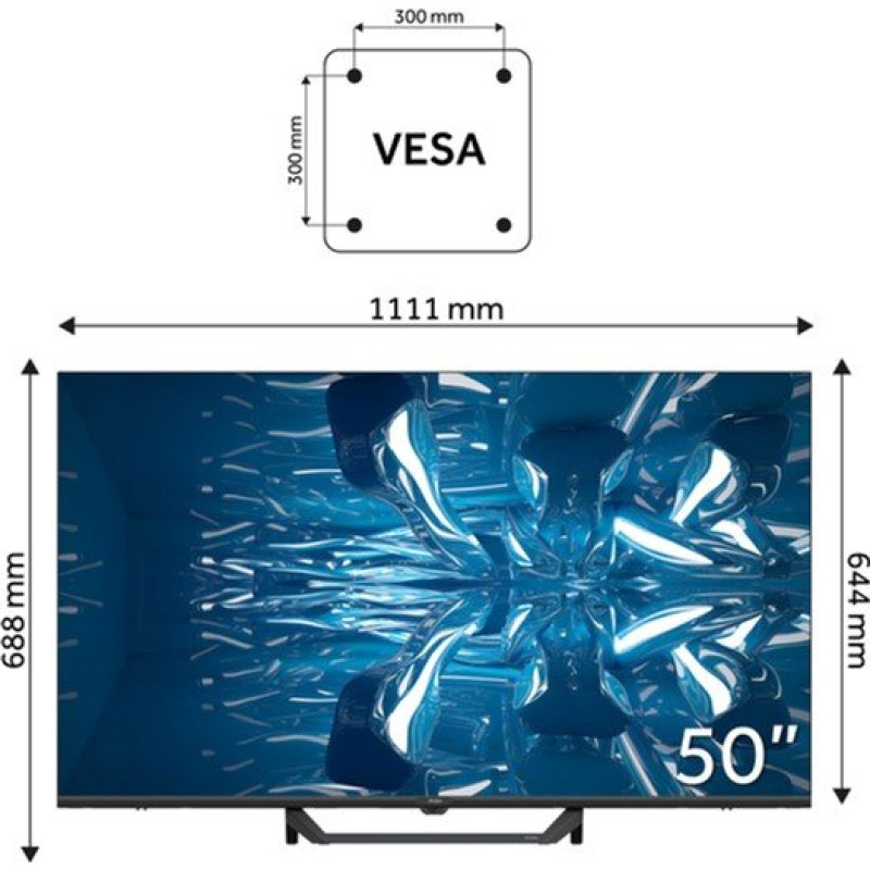 Телевізор HAIER H50S80FUX