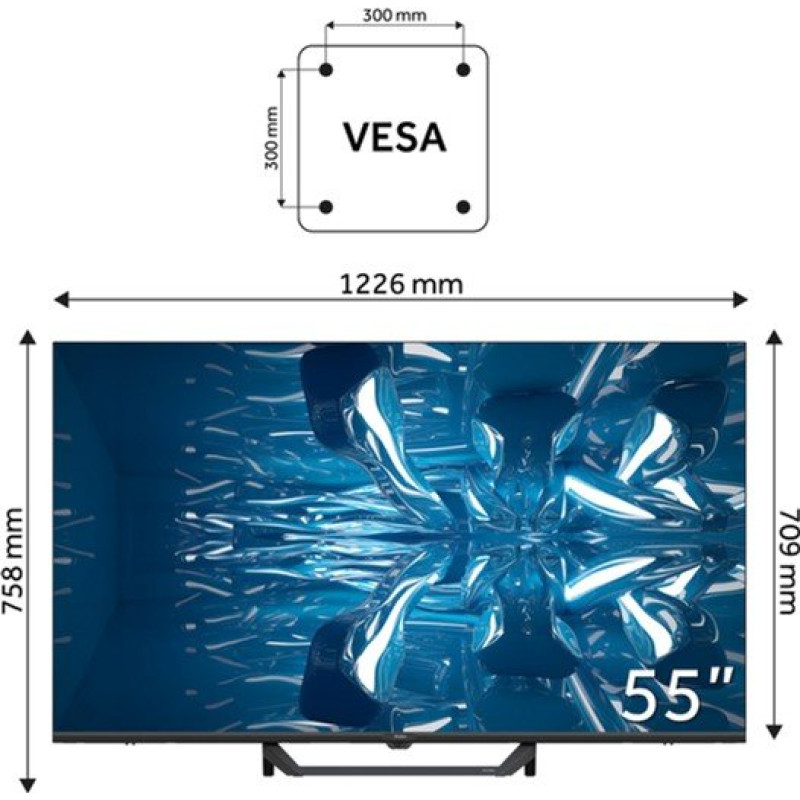 Телевізор HAIER H55S80FUX