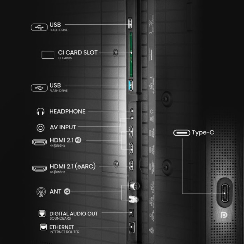 Телевізор HISENSE 55U8Q