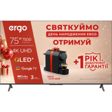 Телевізор ERGO 75JUQ7500