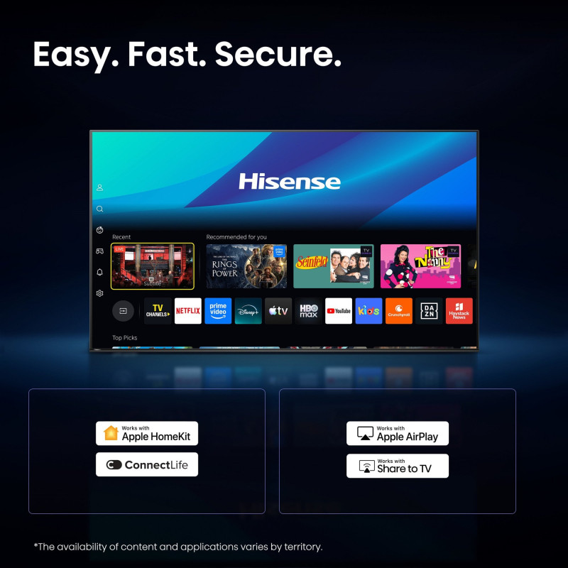 Телевізор HISENSE 40A4S