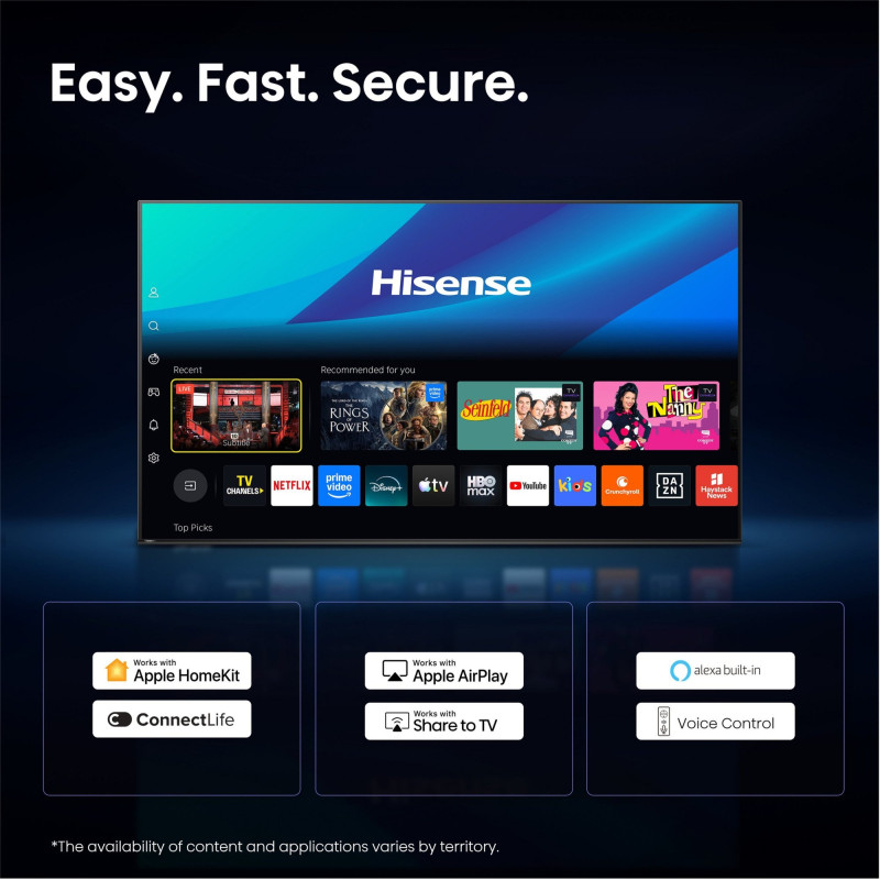 Телевізор HISENSE 43E7S