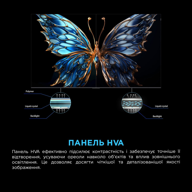 Телевізор TCL 75P6K