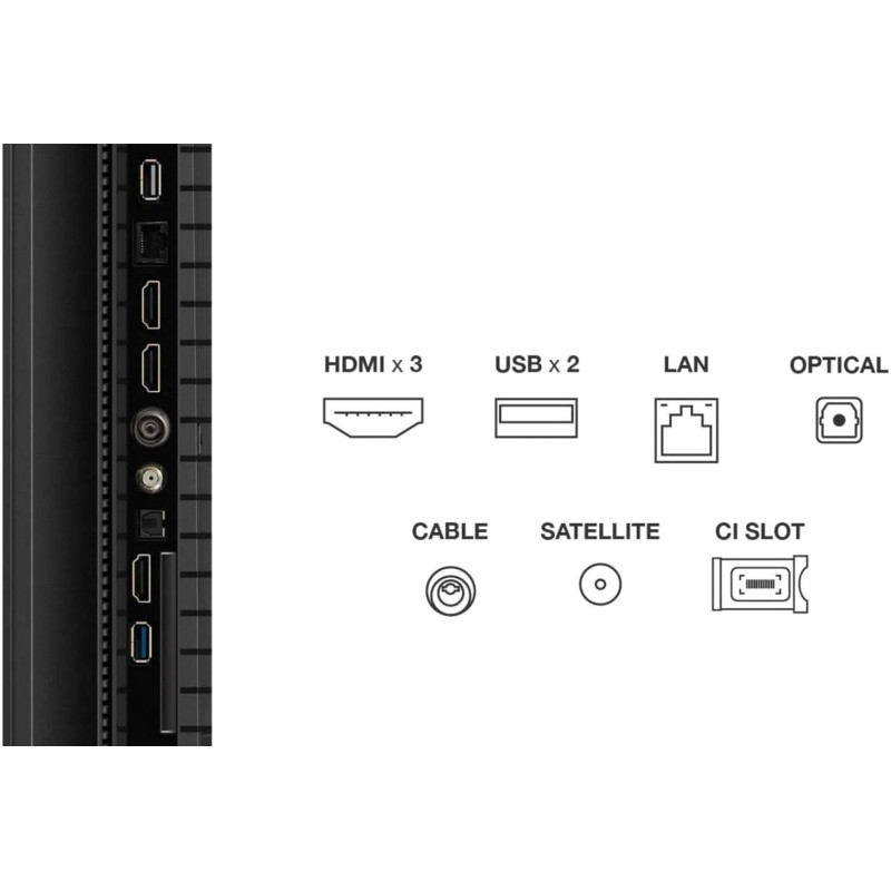 Телевізор TCL 75P71K