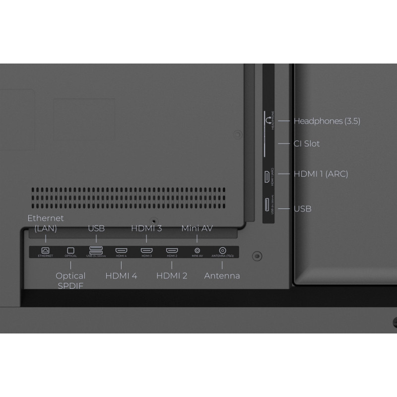 Телевізор Kivi 43U740NB Smart TV