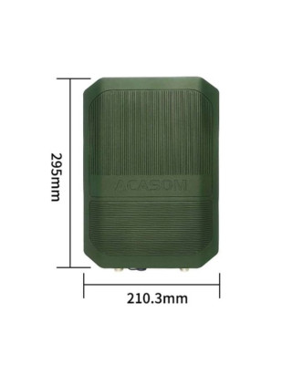 Підсилювач сигналу для дрона Acasom ROC-6 2.4G/5.2/5.8G (20Вт 5000mAh/16.8V)+кріплення штативу (ROC-6 Green)