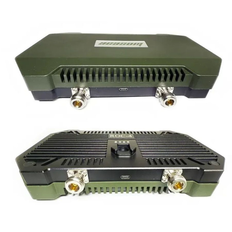 Підсилювач сигналу для дрона Acasom ROC-4 Green 2.4G/5.15/5.8G (10Вт) (ROC-4 Green)