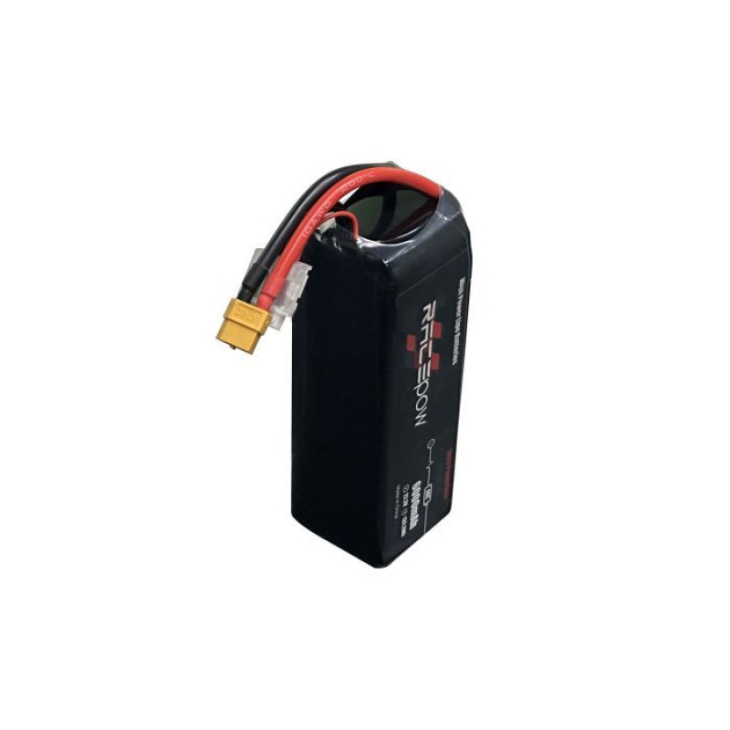 Акумулятор для дрону RacePow 6000mAh 6S 80C (6000mAh-6S-80C)