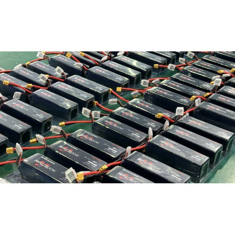Акумулятор для дрону RacePow 6000mAh 6S 80C (6000mAh-6S-80C)