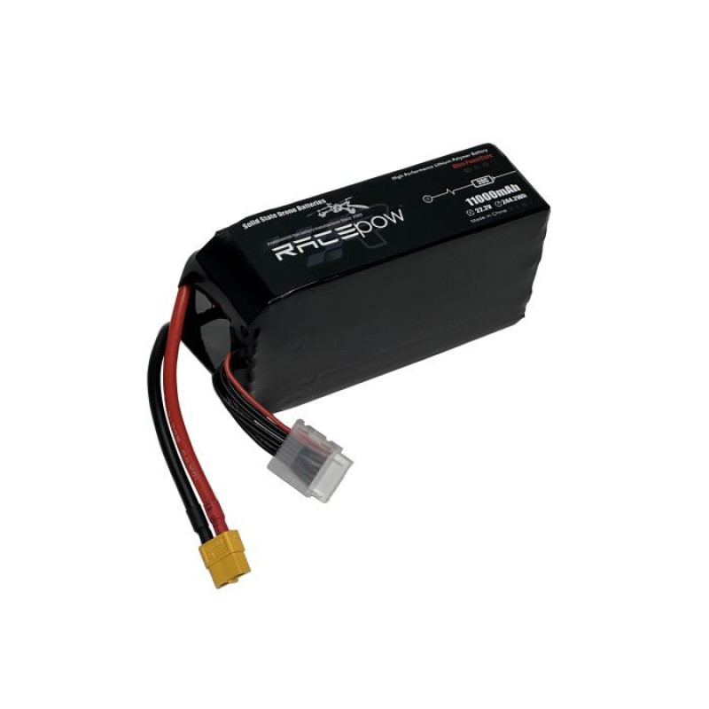 Акумулятор для дрону RacePow Solid state Lipo 6s 11000mAh 20C XT60 (11000mAh-6s-20C)