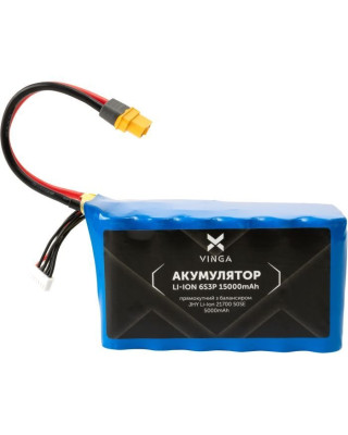 Акумулятор для дрона Vinga Li-ion 6S3P 15000mAh з балансиром (JHY Li-Ion 21700 5000mAh) (V6S3P-5000)