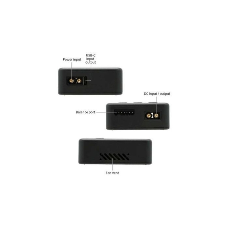 Зарядний пристрій для дрона iSDT 608PD, 240W DC/PD dual mode (608PD)