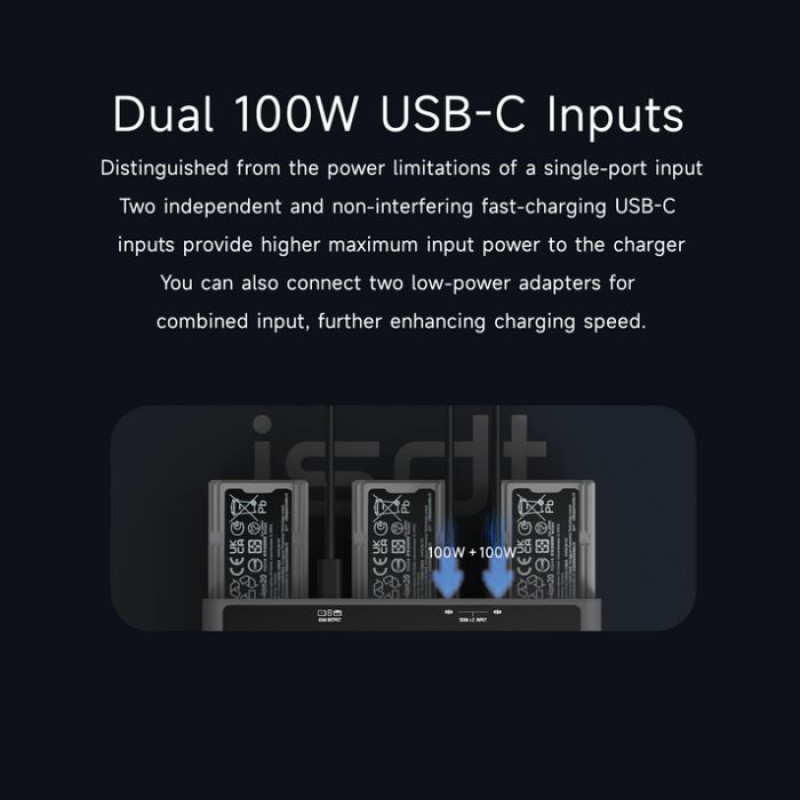 Зарядний пристрій для дрону iSDT MA331 Air 3 Series Charging Hub (iSDT-MA331)