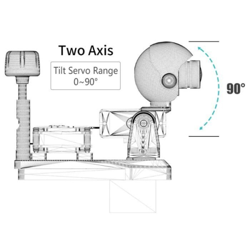 Підвіс для дрона ATOMRC 3D printed Gimbal-Two axis (Gimbaltwo)