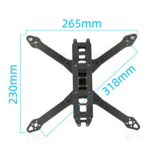 Рама для дрону Hobbyporter 7 дюймів (HP9915.0340)