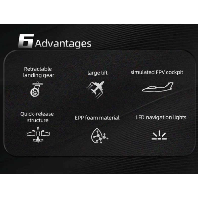 Літаюче крило ATOMRC Beluga RTH (BRTH)