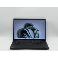 Ноутбук Lenovo ThinkPad P1 Gen 4, i7-11850H, 16 GB, 960 GB, NVIDIA GeForce RTX 3080, 2560x1600, IPS [SH2603467] БУ