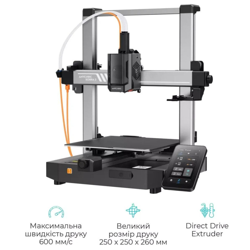 3D-принтер Anycubic Kobra 3 (KB30BK0A-O)