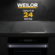 Варильна поверхня WEILOR WIS 433 BLACK