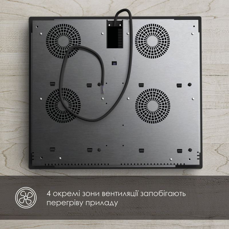 Варильна поверхня WEILOR WIS 643 BLACK