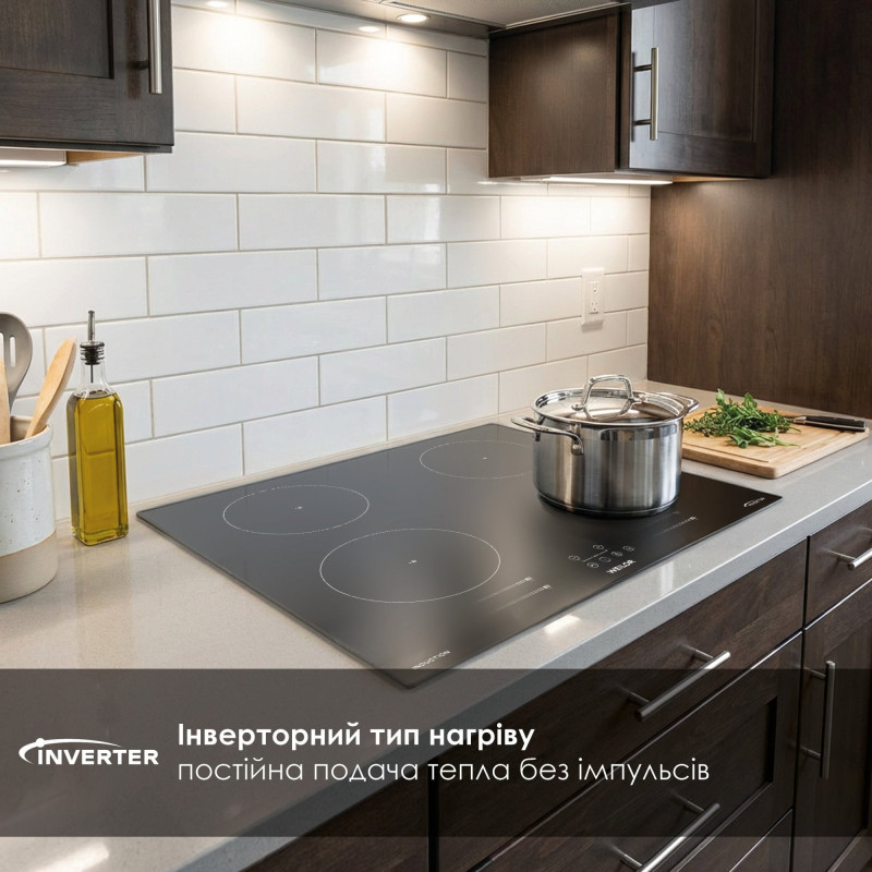 Варильна поверхня WEILOR WIS 643 BLACK NanoProtect