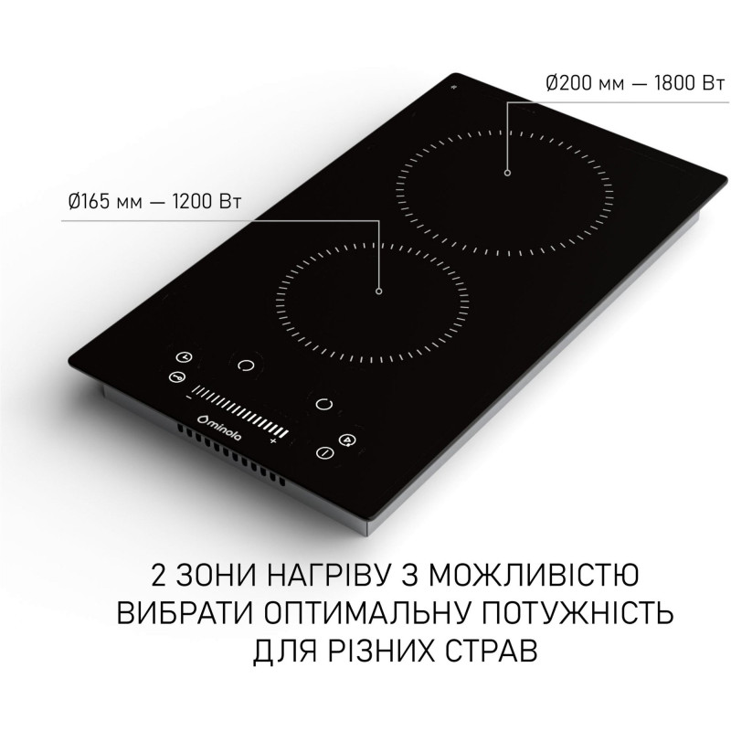 Варильна поверхня Minola MHS 3071 TBL