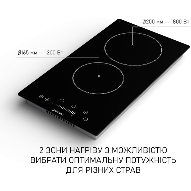 Варильна поверхня Minola MHS 3074 TBL