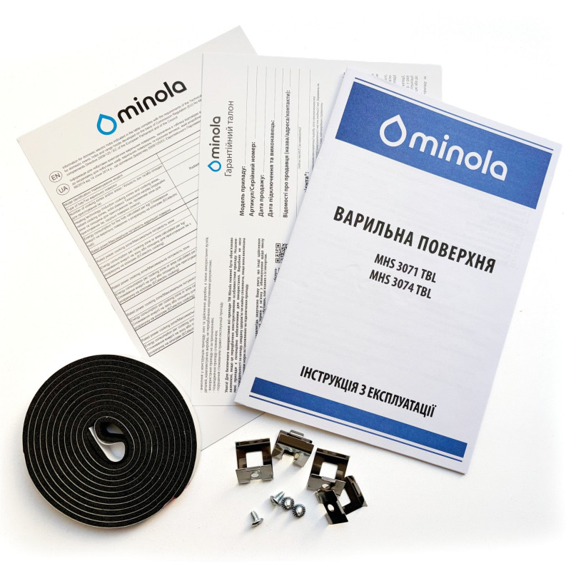 Варильна поверхня Minola MHS 3074 TBL