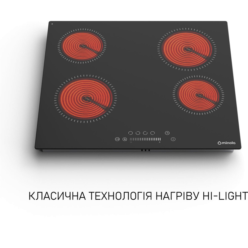 Варильна поверхня Minola MHS 6071 TBL
