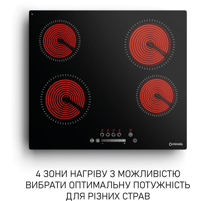 Варильна поверхня Minola MHS 6071 TBL