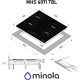Варильна поверхня Minola MHS 6071 TBL