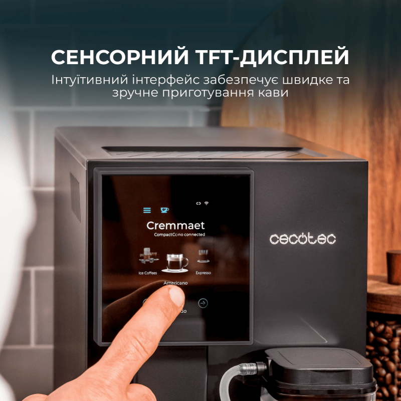 Кавомашина Cecotec Cremmaet Compactccino Connected (CCTC-01460)