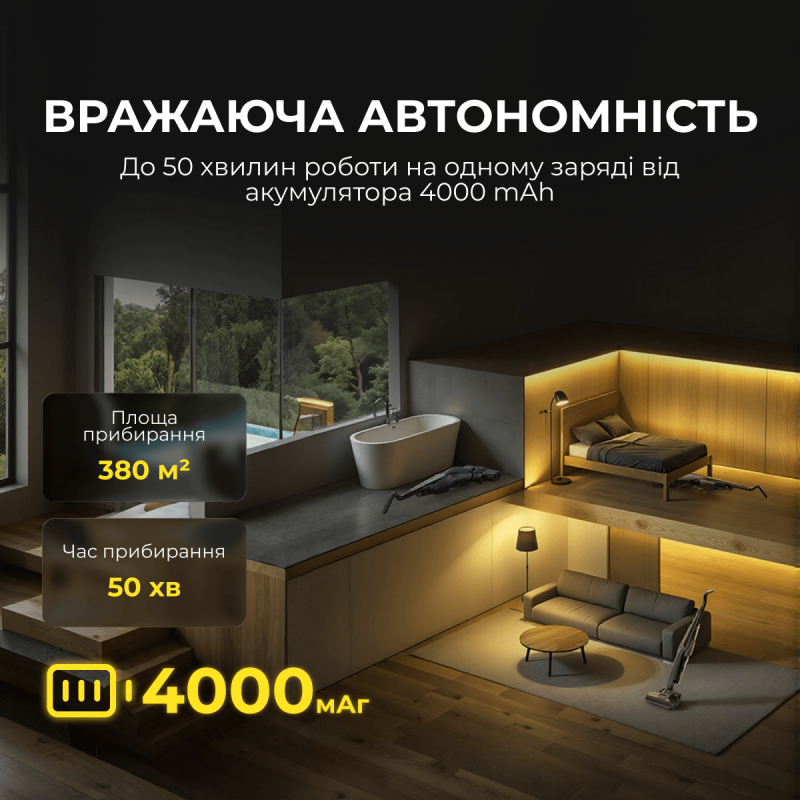Пилосос Deerma VX100 Ultra S (DEM-VX100ULTRAS)