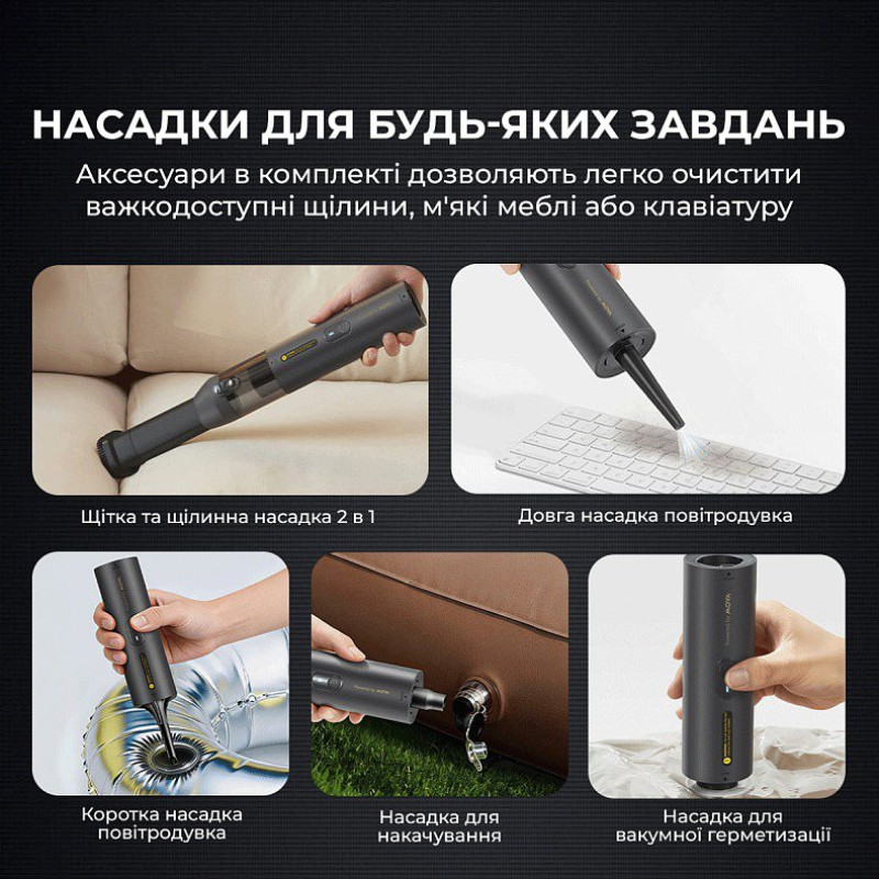 Пилосос Mova Portable Vortex 4 в 1 (MDV001)