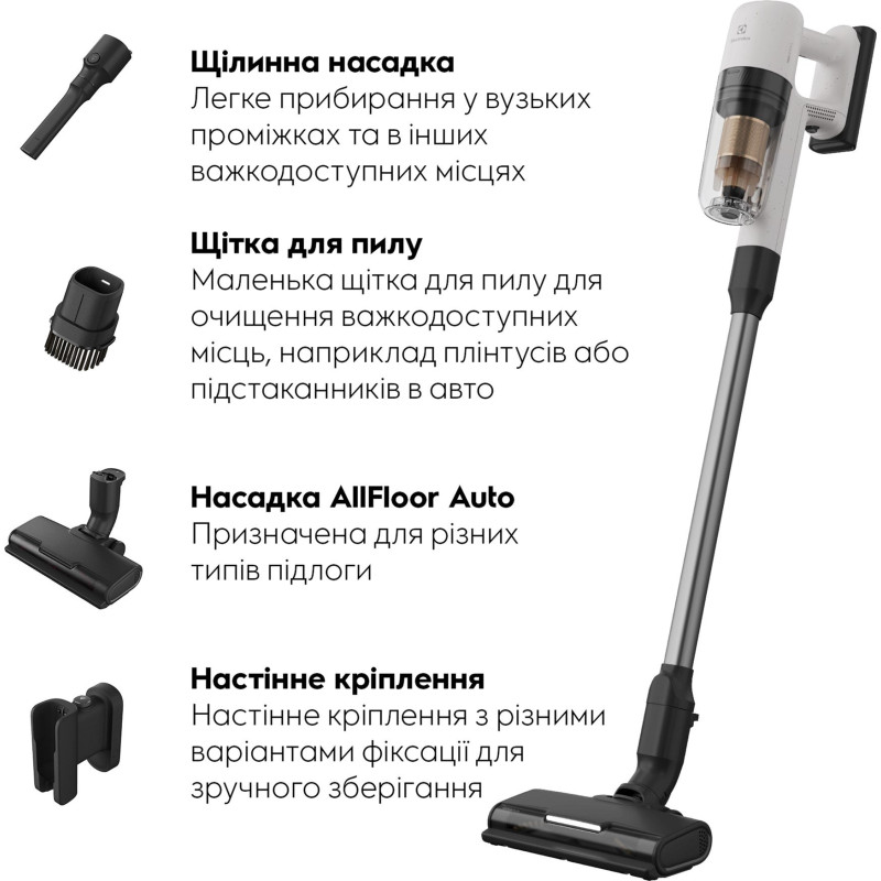 Пилосос ELECTROLUX EP72UB21SW