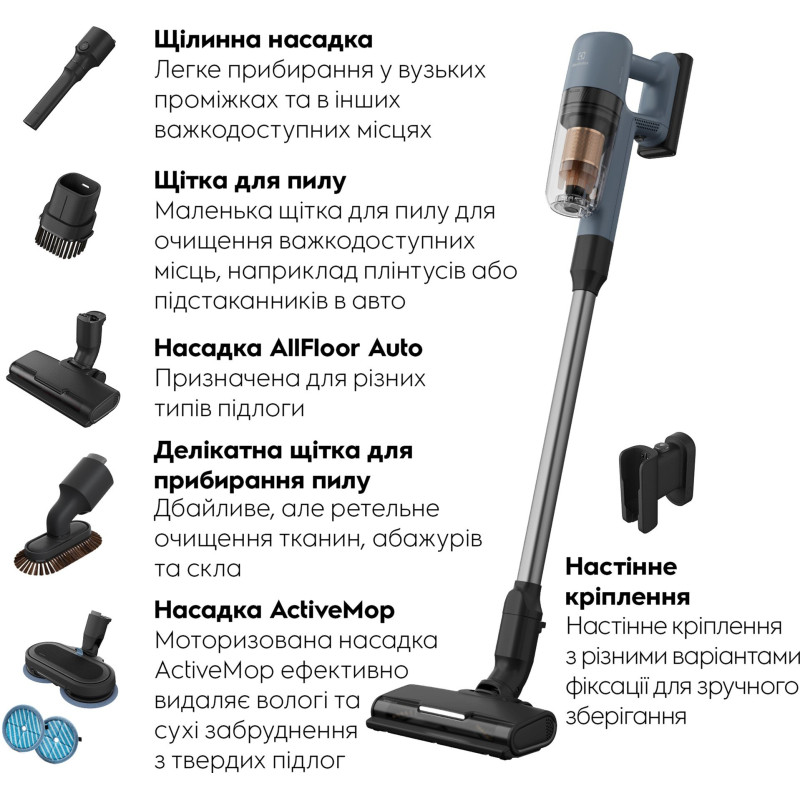 Пилосос ELECTROLUX EP72H21WET