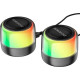 Портативна акустика Borofone BP12 Colorful BT Black