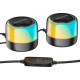 Портативна акустика Borofone BP12 Colorful BT Black