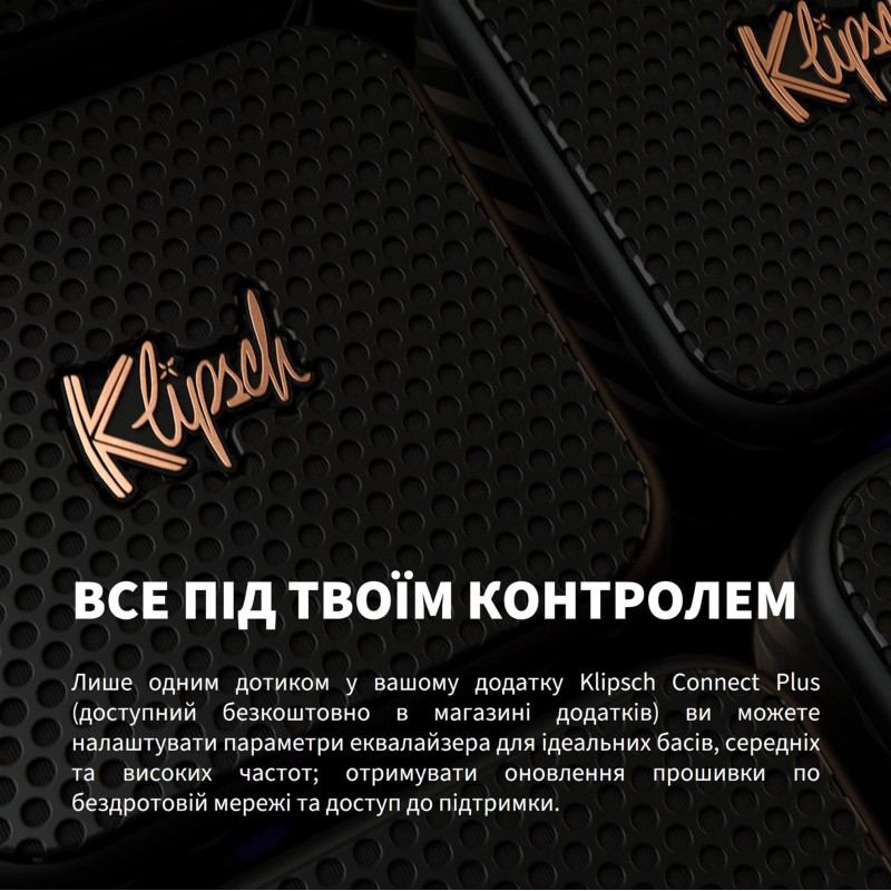 Портативна акустика Klipsch Austin Bluetooth Black (1072094)