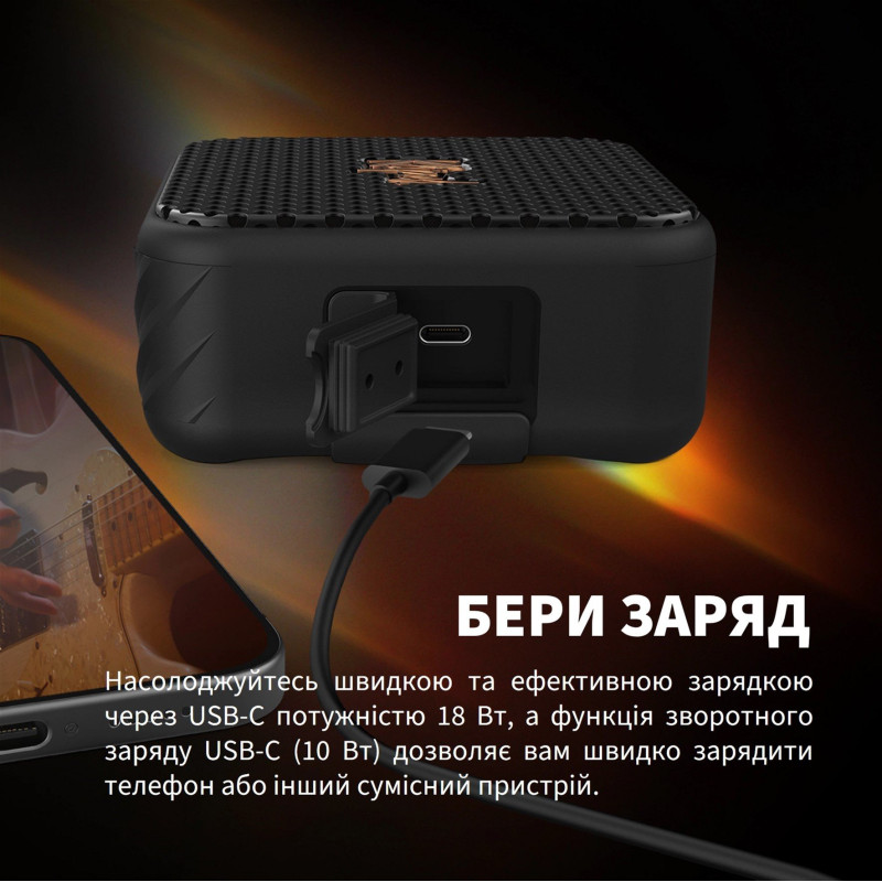 Портативна акустика Klipsch Austin Bluetooth Black (1072094)