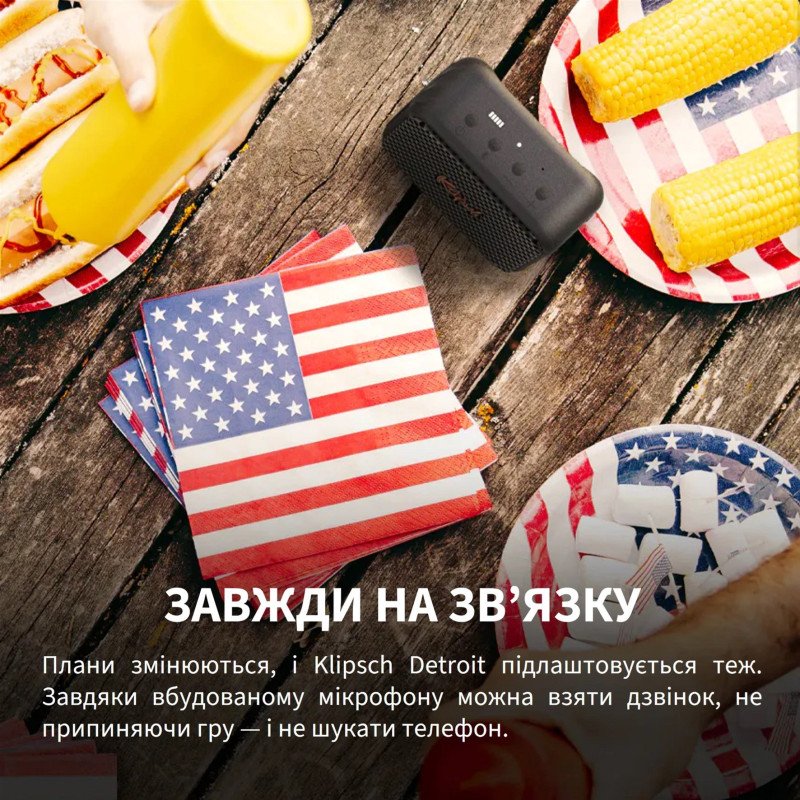 Портативна акустика Klipsch Austin Bluetooth Black (1072094)