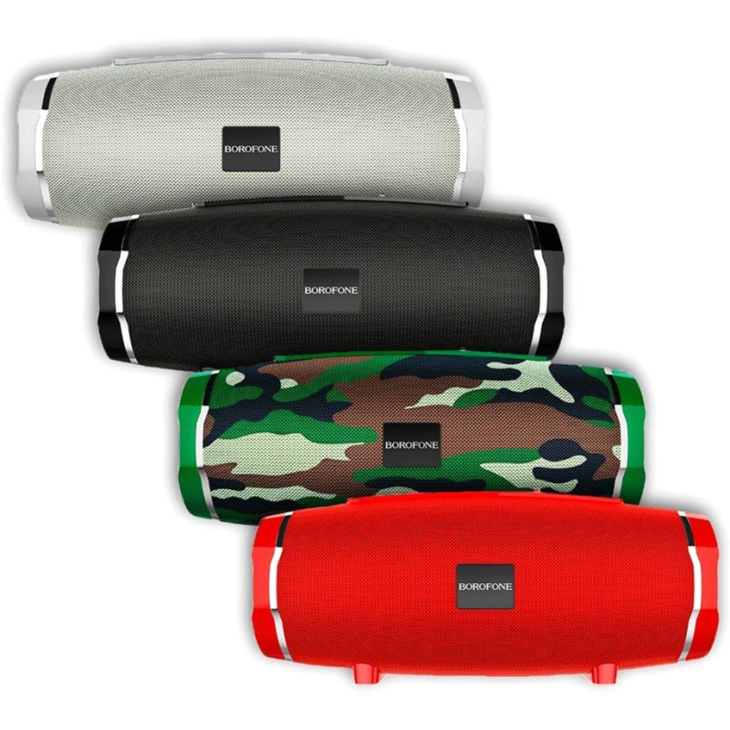 Портативна акустика Borofone BR3 Rich sound Wireless speaker Camouflage green