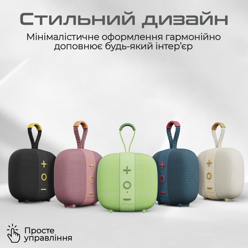 Портативна акустика HiFuture Lino S Pink (lino-s.pink)