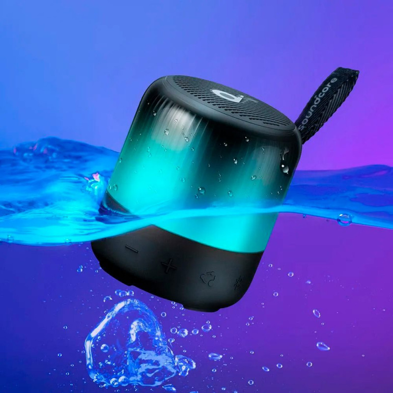 Портативна акустика Anker SoundCore Glow Mini Black (A3136G11)
